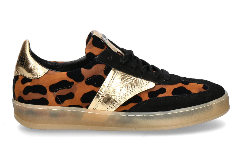 Mjus Sneaker LEOPARDINO- nero/ mustard/ oro