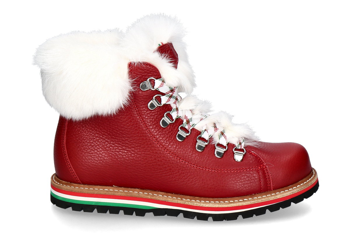 Oscar Sport Damen Schnürboots gefüttert ARIEL TRICOLORE - rosso / rot