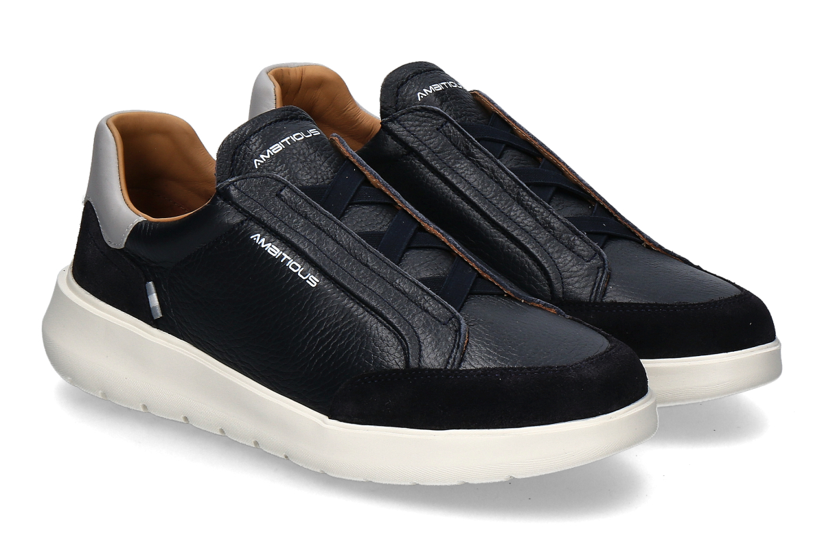 Ambitious Herren- Slip-on Sneaker HOVER- dunkelblau/ navy