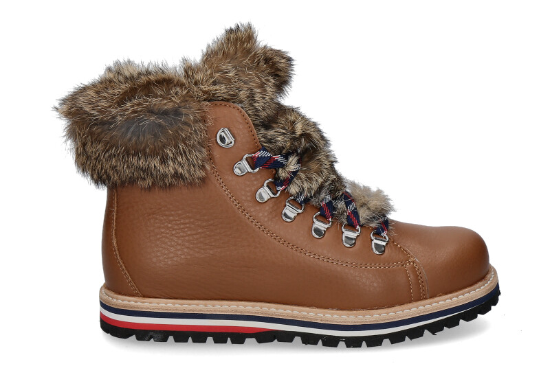 Oscar Sport Damen Schnürboots gefüttert ARIEL - cognac / braun