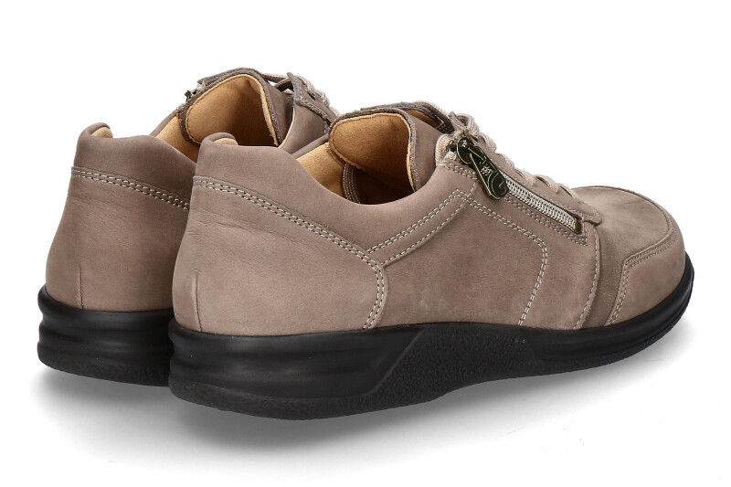 Ganter Herren- Sneaker KURT K VARIO SENSITIV SOFTNUBUKLEDER- darktaupe-5-256782_132400022_2