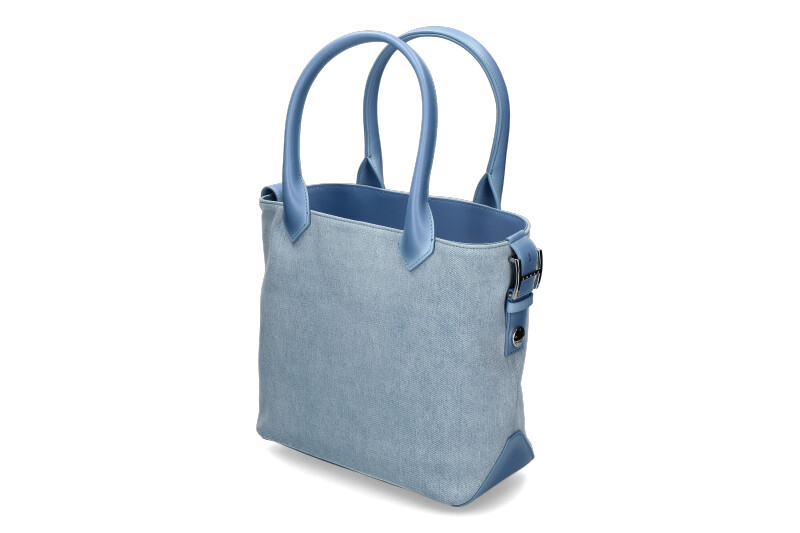 Hogan Shopper SCRIPT MEDIA EMBOSSED- denim 