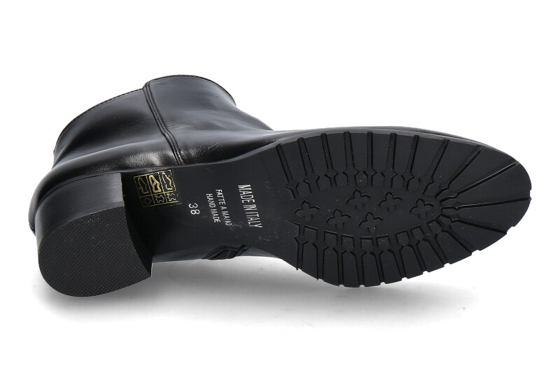 Luca Grossi Stiefelette gefüttert NATUR NERO (39)