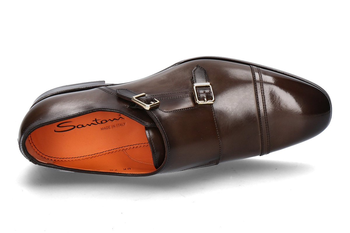Santoni Doppelmonk AXEL- dark brown_132300216_5