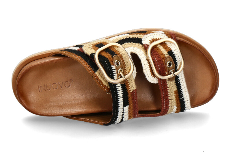 Inuovo Pantolette 396024 COCONUT- multi