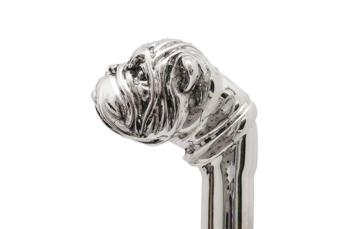 Pasotti Schuhanzieher BULLDOG- silber