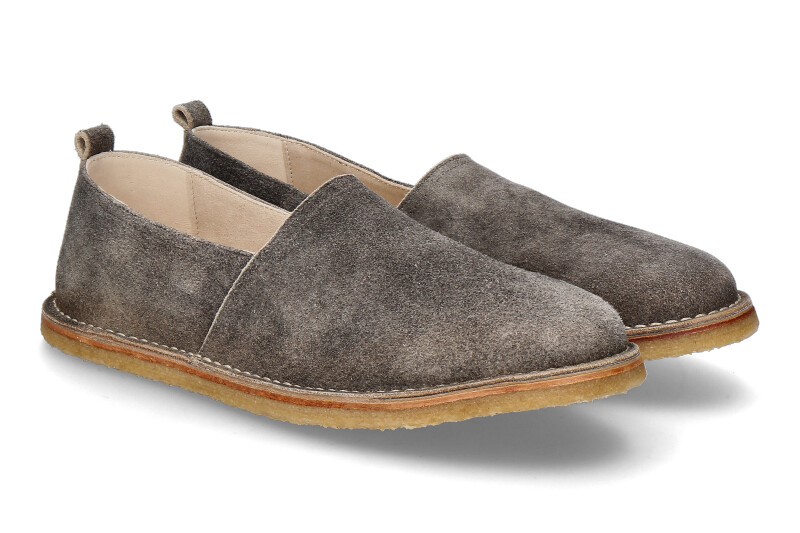 dirndl + bua Herren- Espadrilles ANTIKBOCK fels