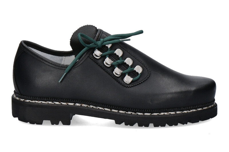 Meindl Trachtenschuh BERCHTESGADEN BOXCALF- Gummisohle schwarz