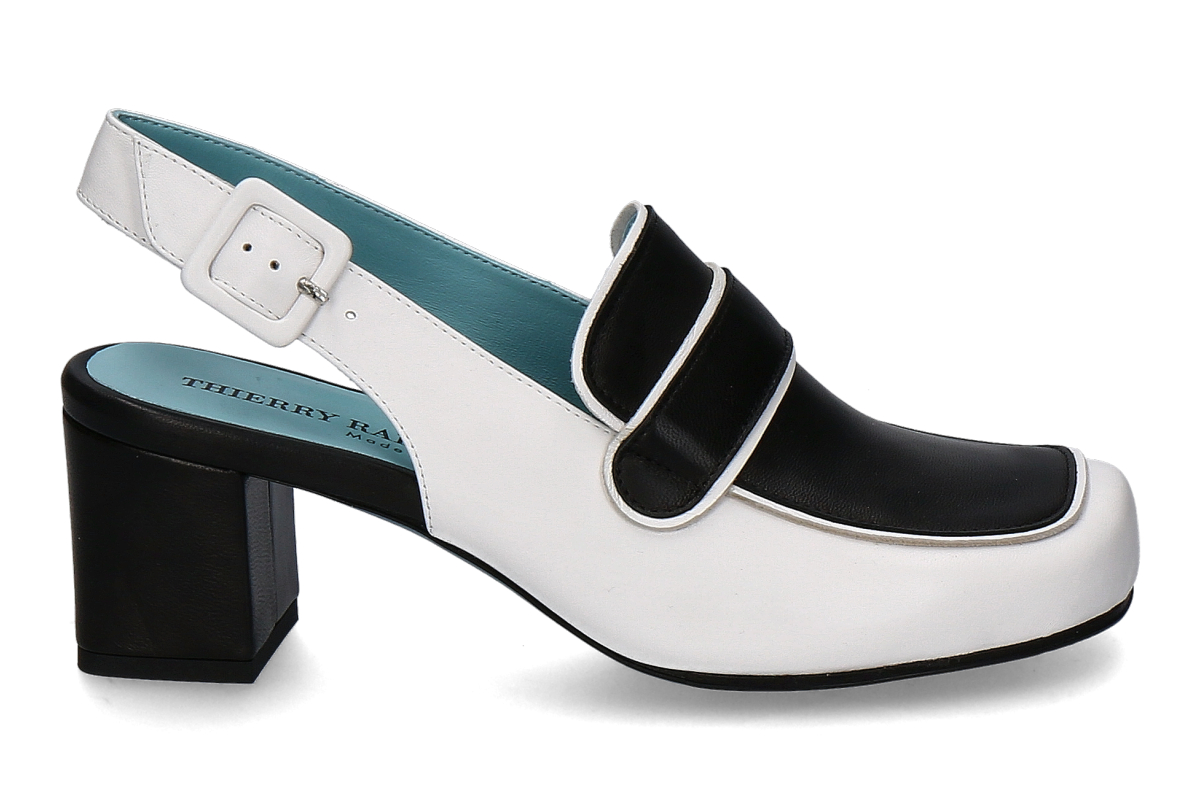 Thierry Rabotin Slingpumps SULLIVAN NAPPA- schwarz/ weiß