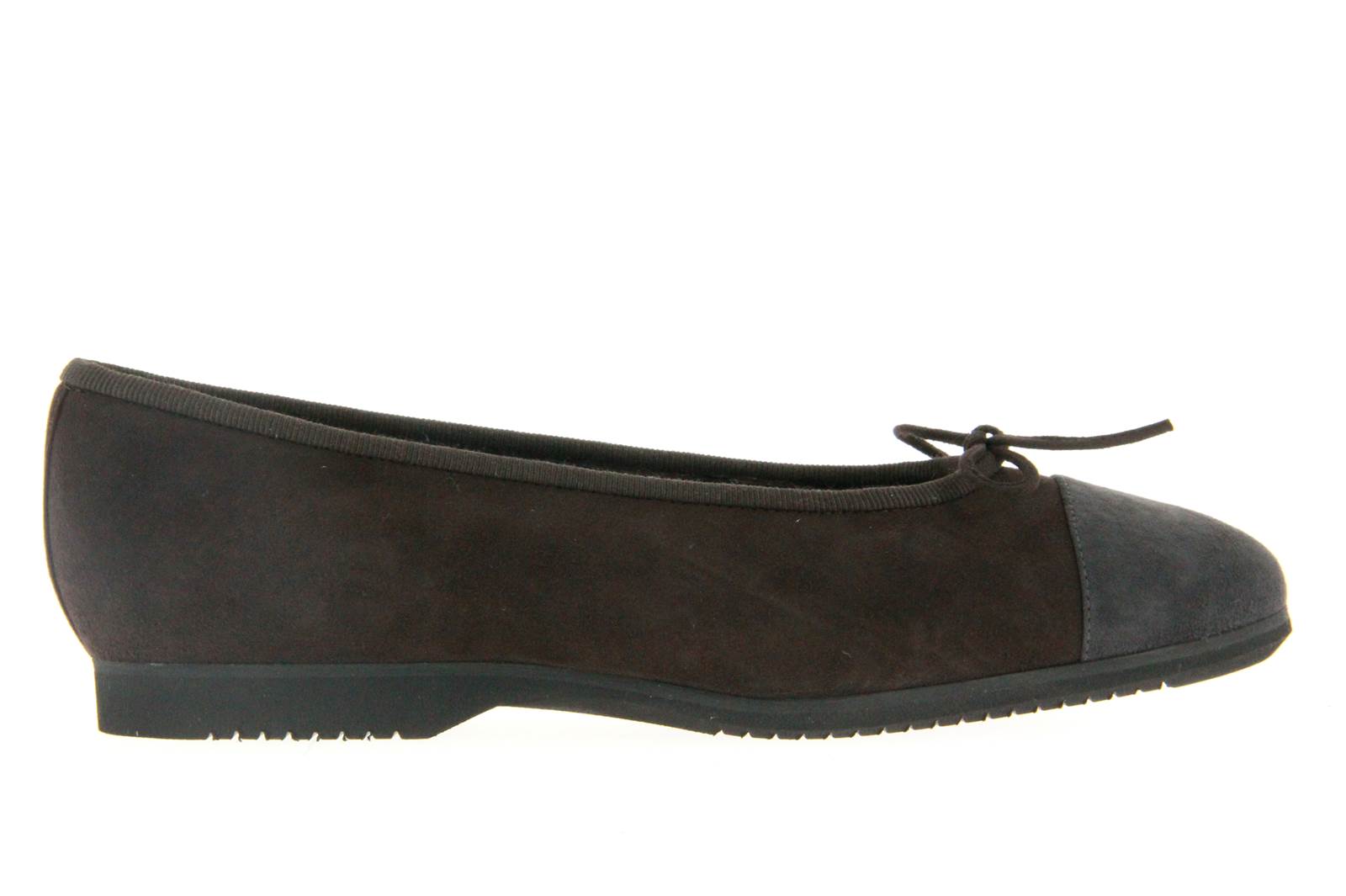 Unützer Ballerina gefüttert CAMOSCIO MORO ANTHRAZIT (37 )