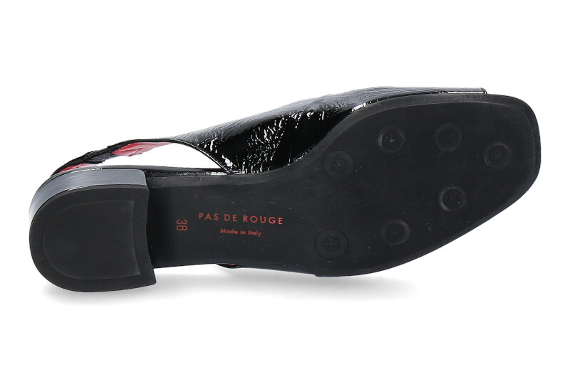 Pas de rouge Sandale URANO NERO (40)