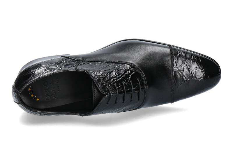 Doucal's Schnürer BURN NERO FIANCO NERO (41)