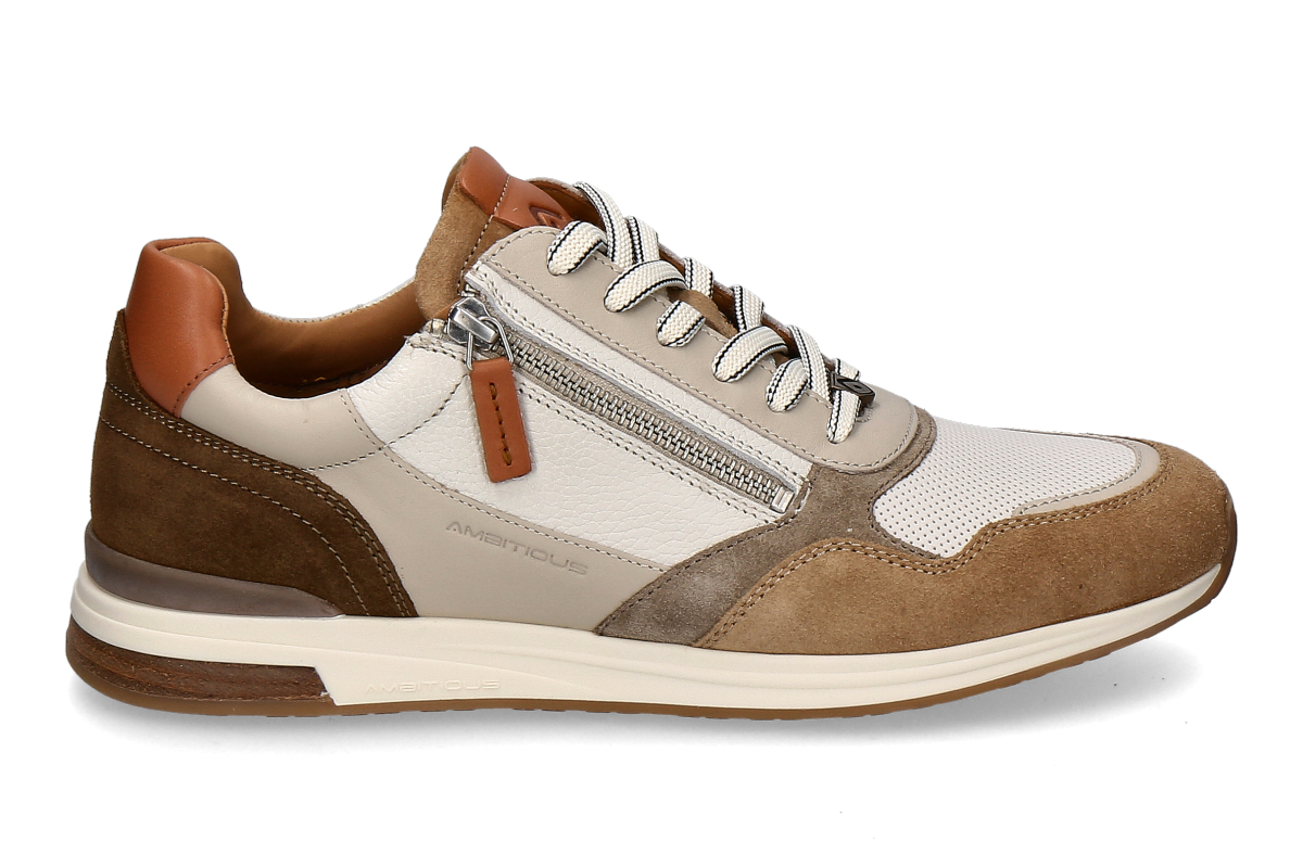 Ambitious Herren- Sneaker SLOW- offwhite/ beige
