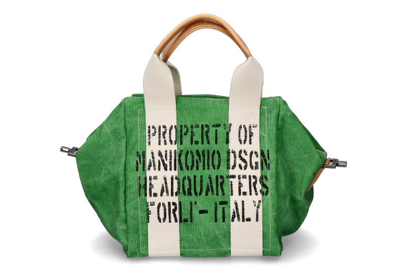 Manikomio Design Tasche LADY24 COTTON- olanda garden green