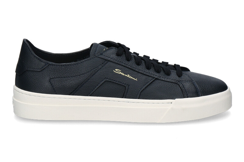 Santoni Herren- Sneaker DOUBLE BUCKLE- blue/blau