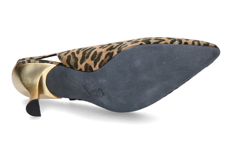 Thierry Rabotin Slingpumps MANIE NUBA OLIVE BROWN (40)