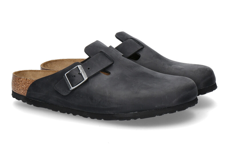 Birkenstock Clogs BOSTON NORMAL- schwarz