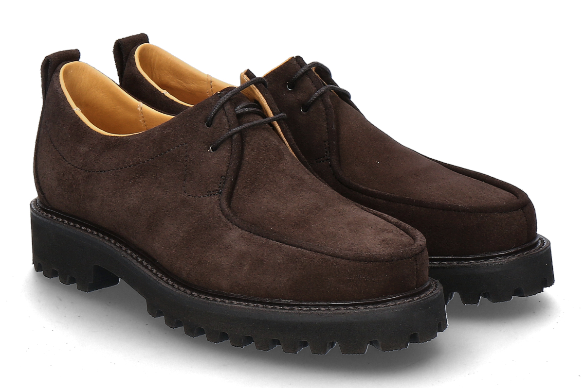 Ludwig Reiter Damen- Schnürschuh TIROLERIN VELOURS- dunkelbraun